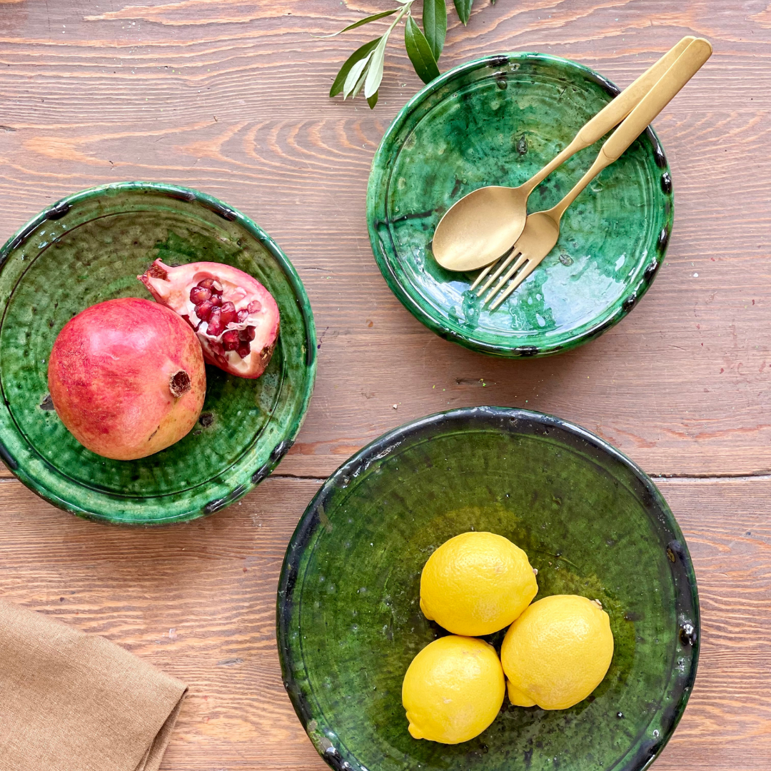 Tamegroute Green Plate Large