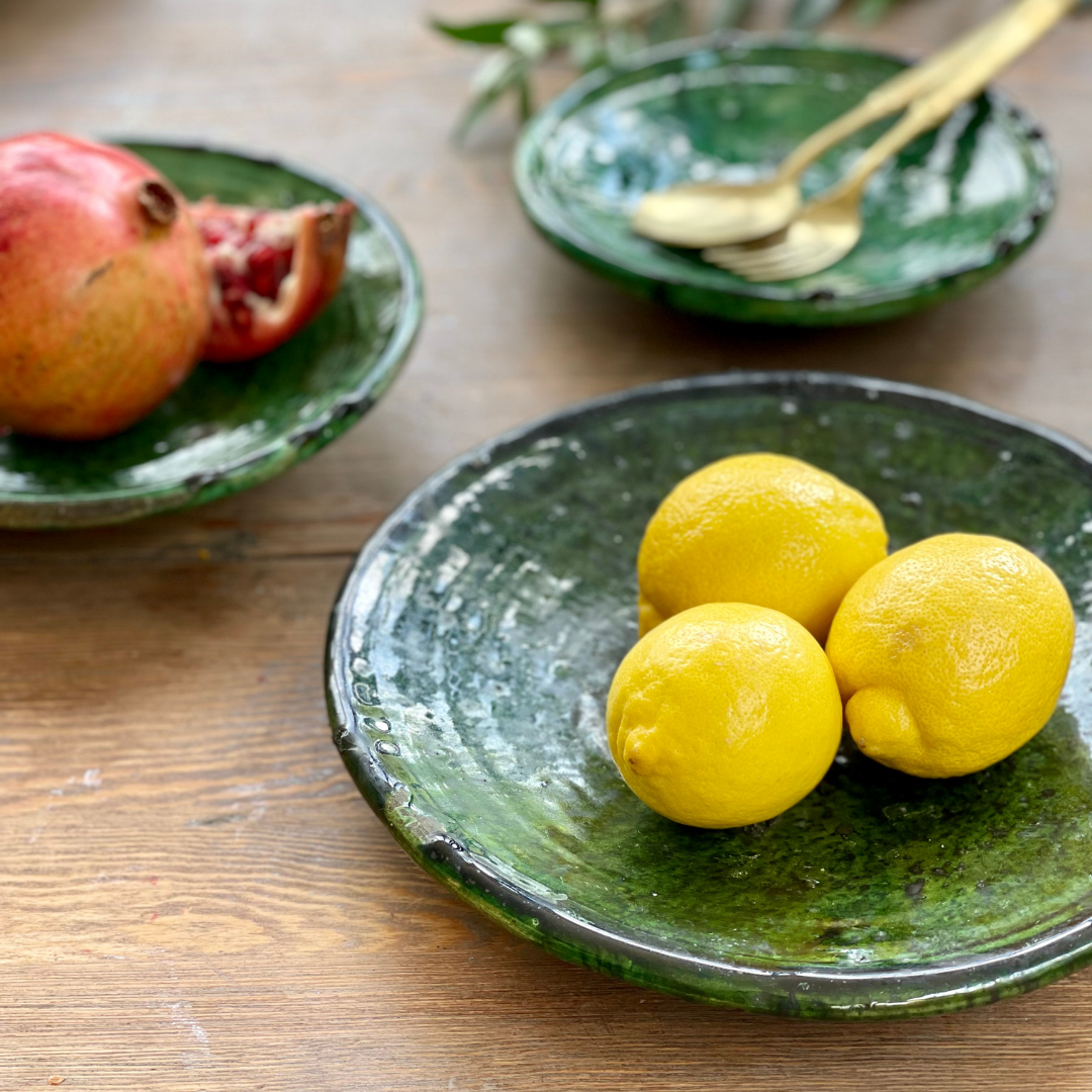 Tamegroute Green Plate Large