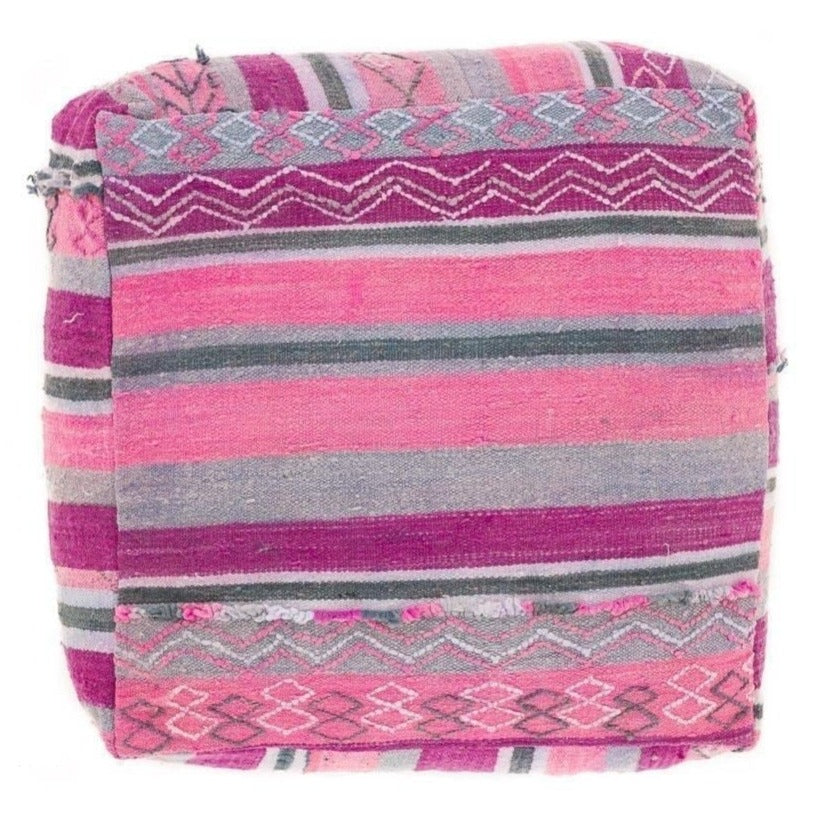 Handmade Moroccan Floor Cushion - Kilim