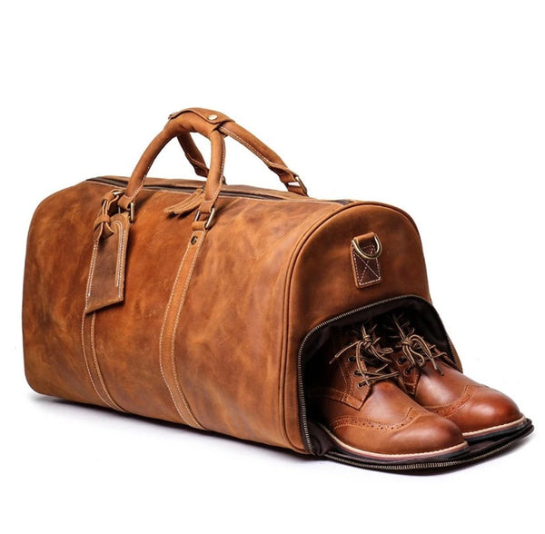 Leather Duffle Bag