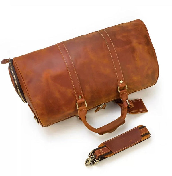 Leather Duffle Bag