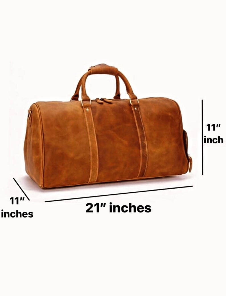 Leather Duffle Bag