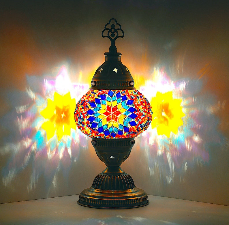 Moroccan Handmade Mosaic Lamp