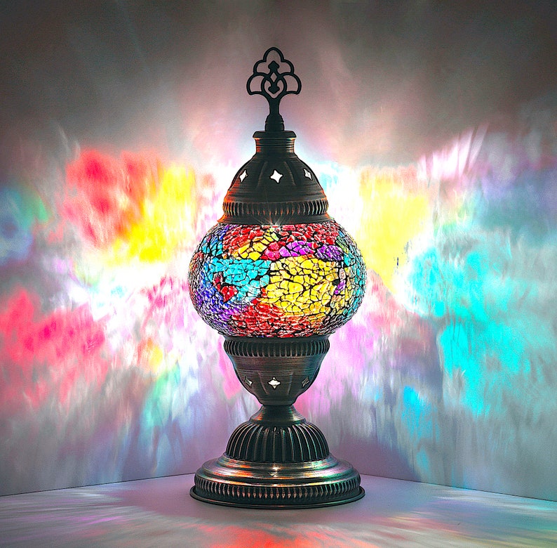 Moroccan Handmade Mosaic Lamp