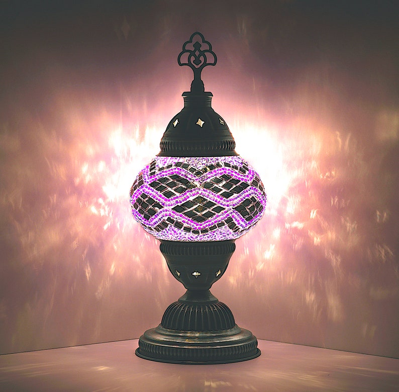 Moroccan Handmade Mosaic Lamp