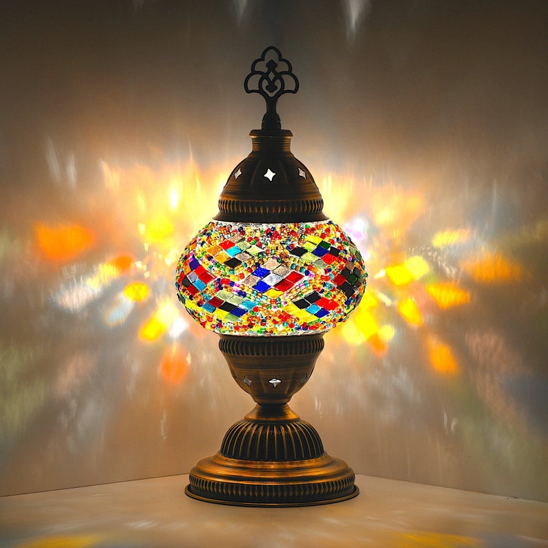 Moroccan Handmade Mosaic Lamp