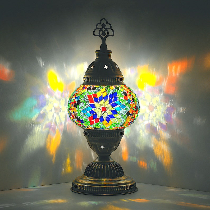 Moroccan Handmade Mosaic Lamp