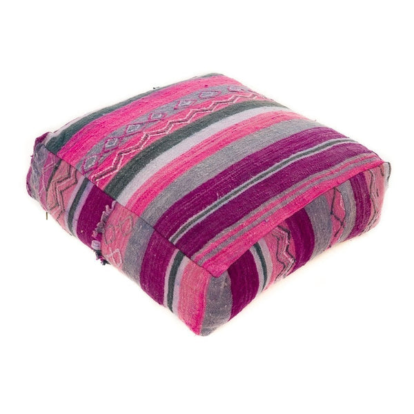 Handmade Moroccan Floor Cushion - Kilim