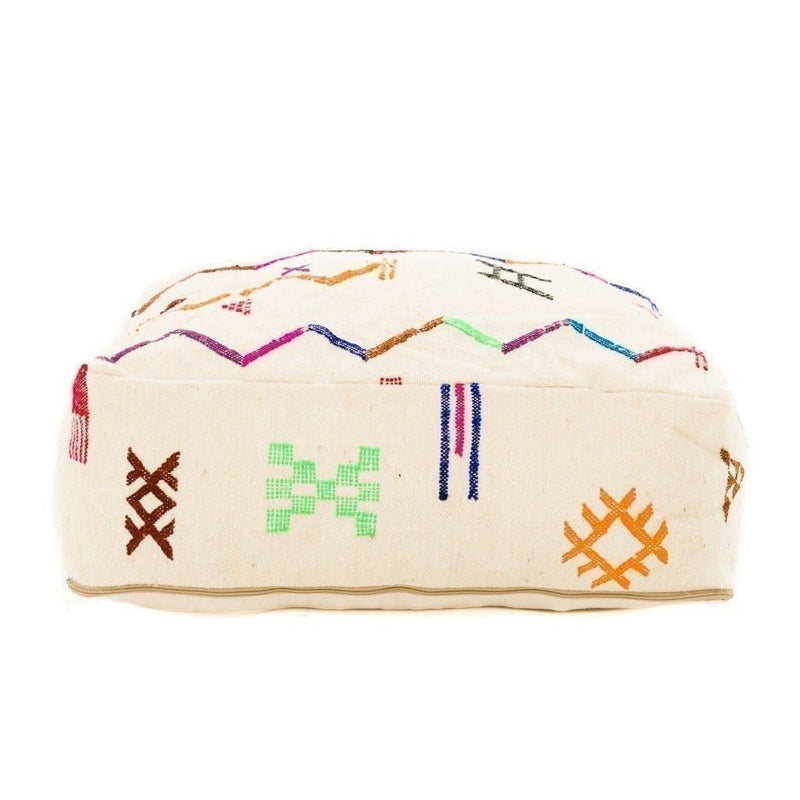 Handmade Moroccan Floor Cushion - Kilim